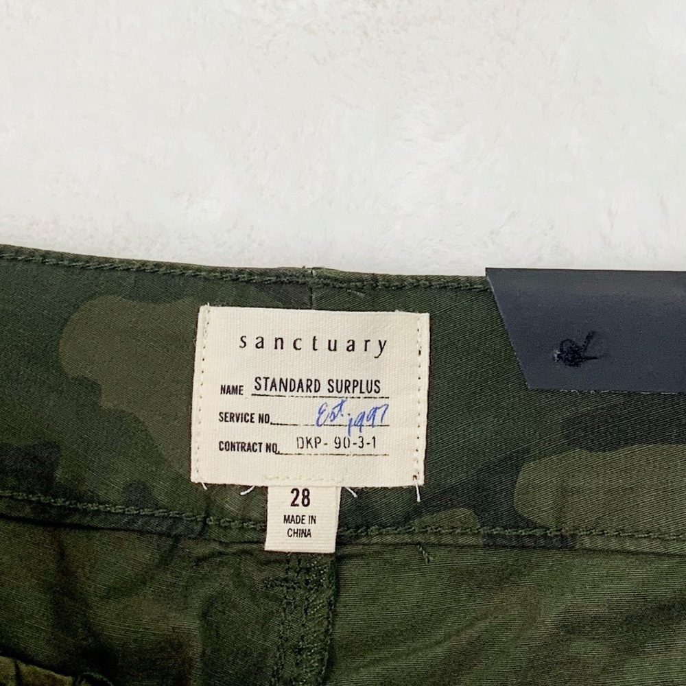 NWT Anthropologie Sanctuary Camo Cargo Jogger Pants - Picture 6 of 9
